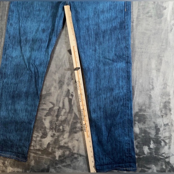 Naked & Famous Jeans Mens 34 Blue Selvedge Denim Weird Guy Big Slub Japan - Picture 5 of 14